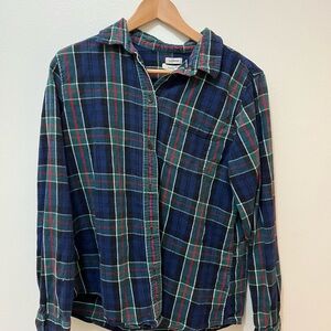 L.L. Bean Flannel Plaid Shirt